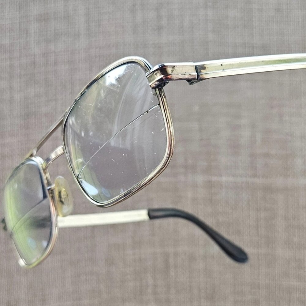 Universal Vintage Eyeglasses Frame 12k GF Gold Tone Unisex Glasses 50[]20 534